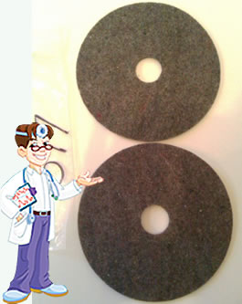 Hoover Floor Max Felt Buffing Pads HV 018361